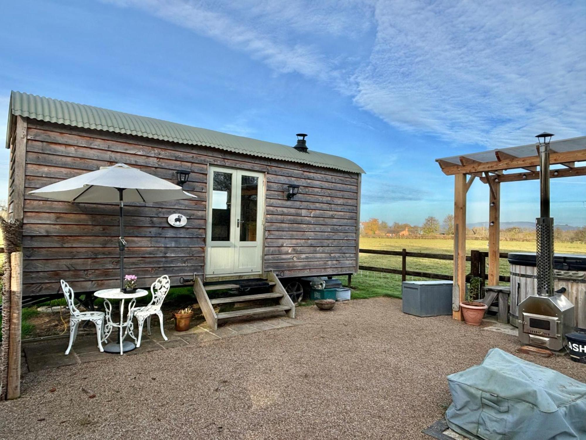 Bron Hafren Bed and Breakfast Montgomery Buitenkant foto
