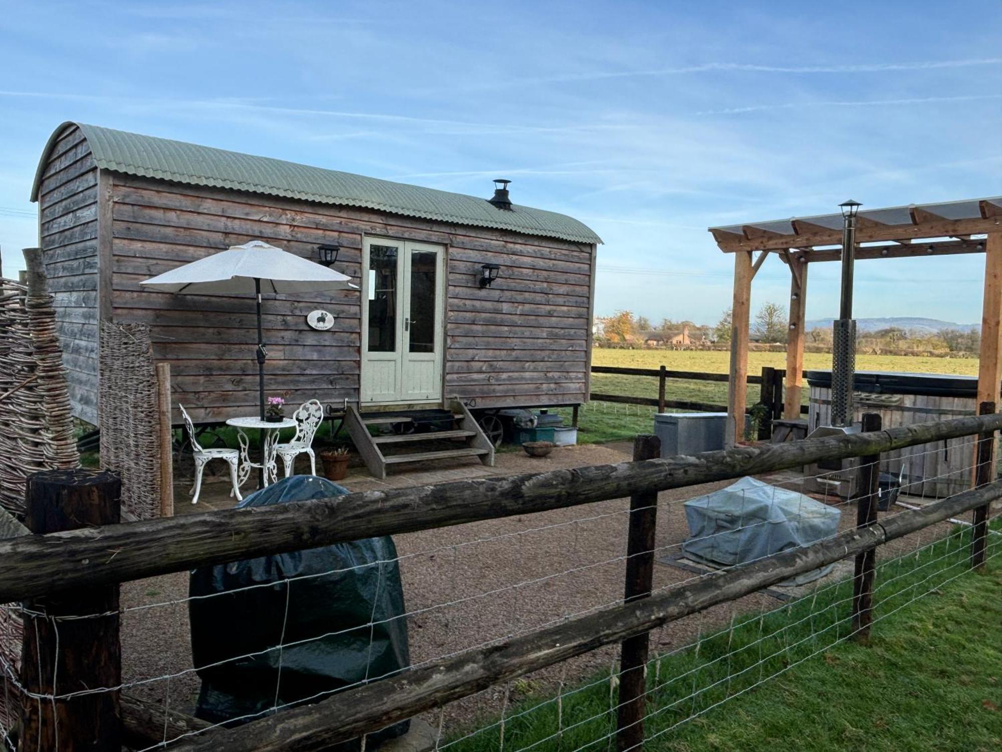 Bron Hafren Bed and Breakfast Montgomery Buitenkant foto